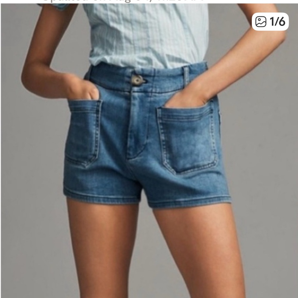 Maeve Classic Blue Jean Shorts